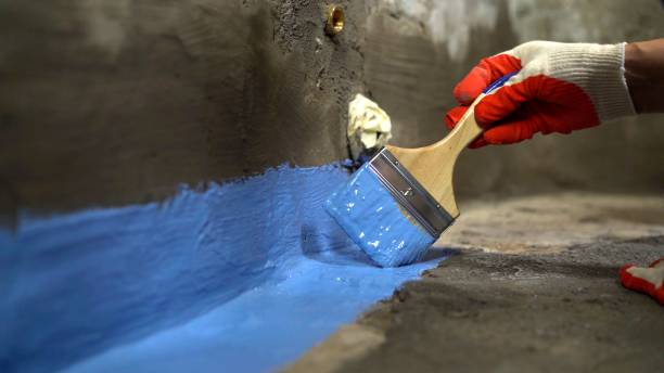 Commercial Waterproofing project at a Middleburg, PA business property by SJ Waterproofing Pros